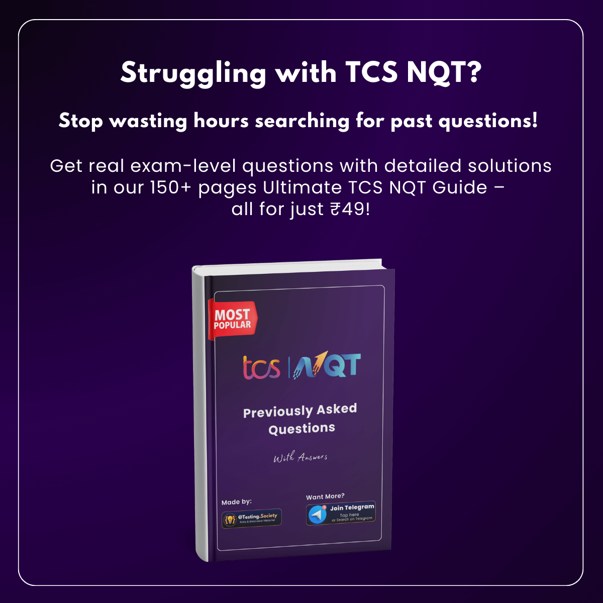 Crack the TCS NQT 2025: Complete Guide, Tips, and the Most Powerful ...
